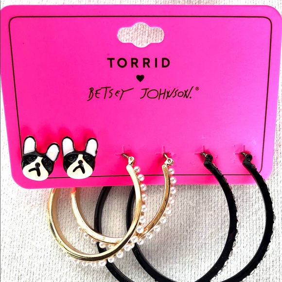torrid Jewelry - TORRID BESEY  JOHNSON HOOP EARRINGS